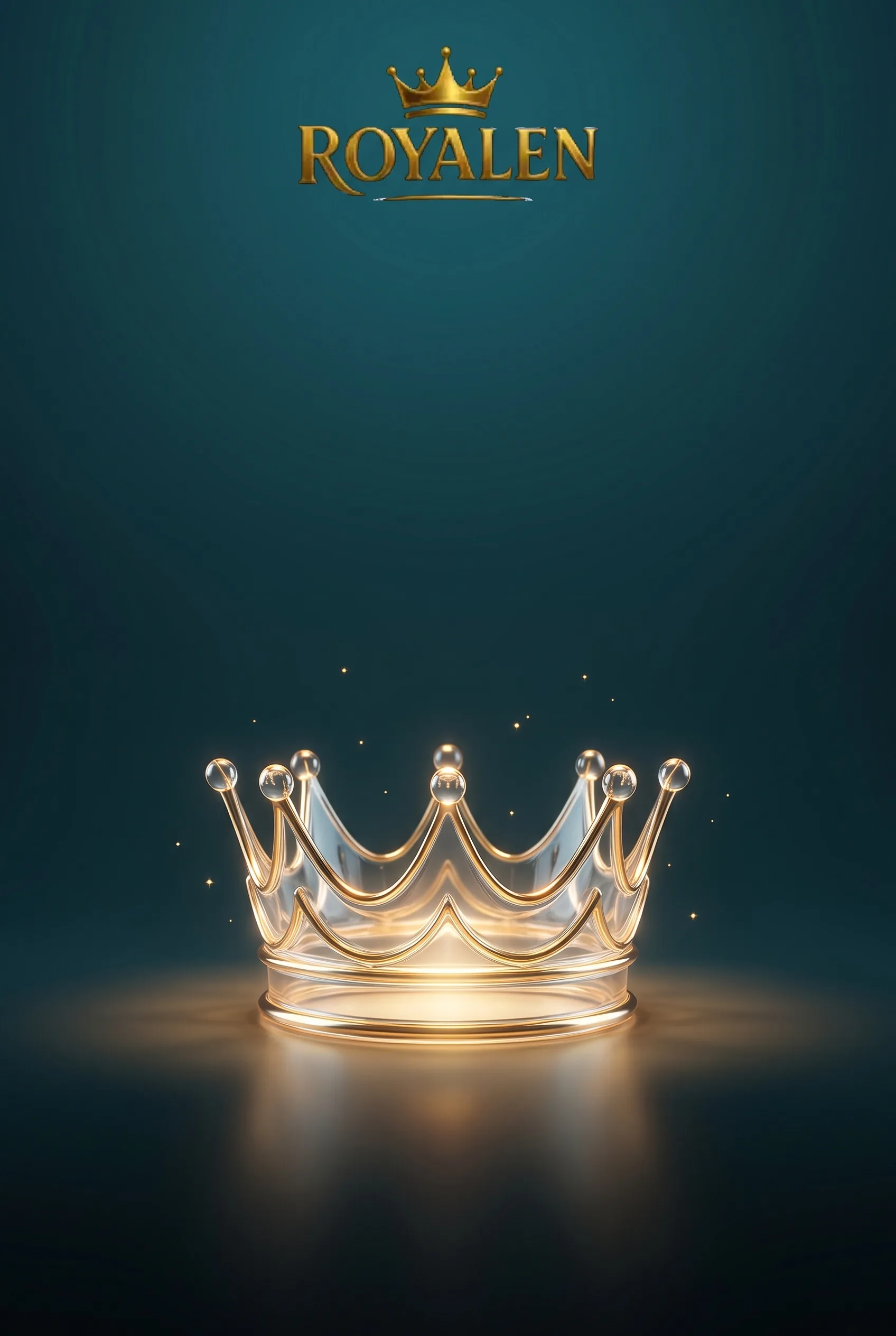 Gläserne Krone zum Royalen-Willkommensbonus